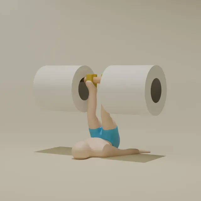 Gym Buddy Toilet Paper Holder — Фото 4 из 7