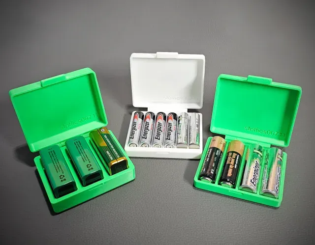 Battery Case - Print in Place, Hinged — Фото 9 из 9