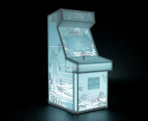 Space Invaders Arcade Cabinet with Lithophane