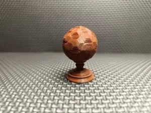 Soccer ball trophy