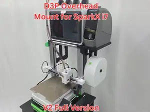 D3P overhead mount for the SparkX i7 - LITE AND FULL VERSION