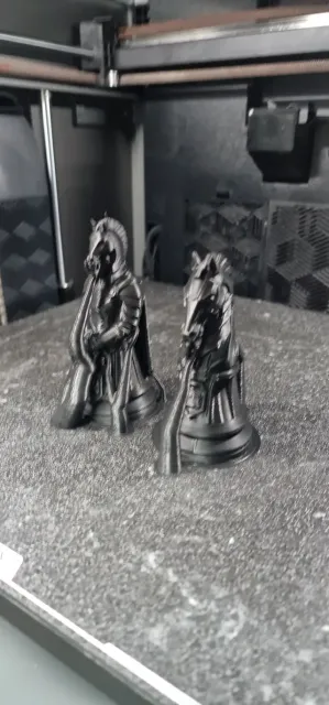 Human Face Knight Chess Piece — Image 3 of 9