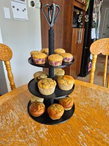 Cupcake service tray