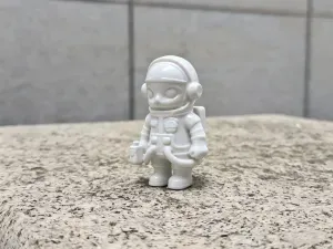 Space Girl Clown Expression Trendy Toy