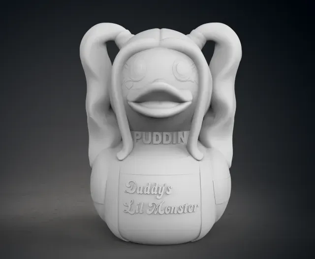 Cute Harley Quinn Rubber Duck — Фото 3 из 9