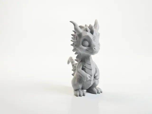 Cute Dragon Figurine Animal 3D Printable — Фото 2 из 5