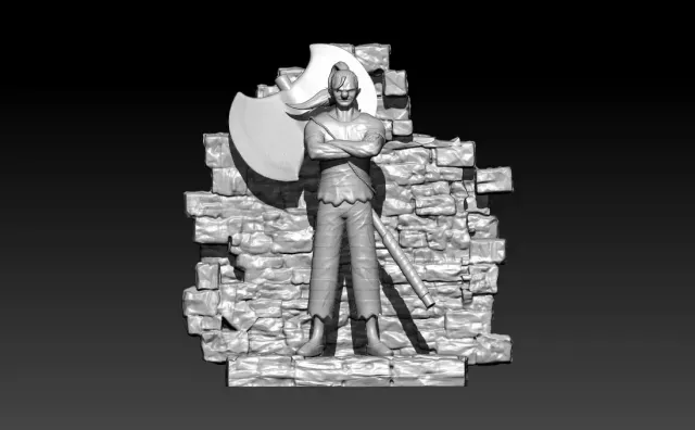 BUGGY fanart - IMPEL DOWN - ONE PIECE - 3D PRINT — Image 5 of 9