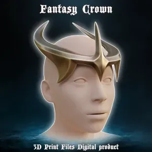 Fantasy Crown Headwear Cosplay