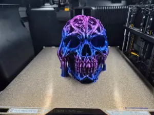 Rootwoven skull