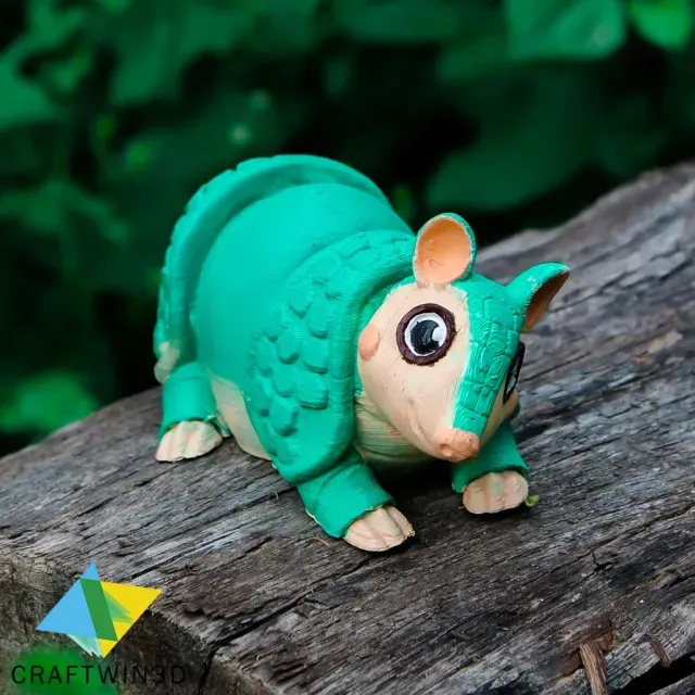 Print-in-Place Flexi Armadillos — Фото 2 из 6