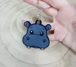 LLAVERO HIPOPÓTAMO / HIPPO KEYCHAIN