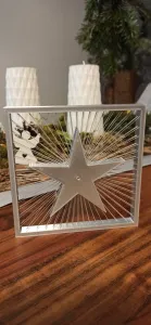 Weihnachtsdekoration / Christmas decoration - Star in Box