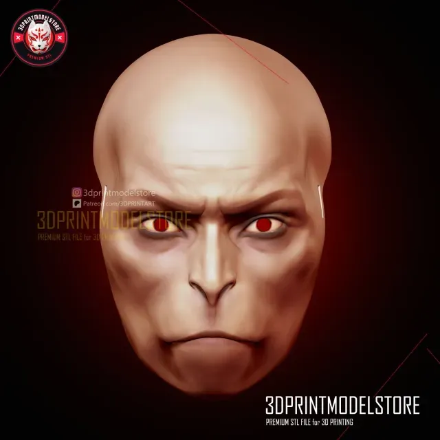 Black Myth Wukong Face Mask - Premium STL for Cosplay — Фото 2 из 9