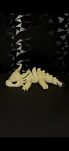 Flexi Dragon + Keychain ~ NO AMS ~ 38 Minute Print