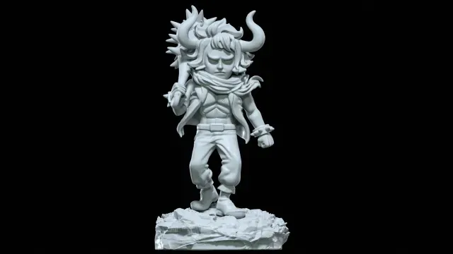 KAIDO KID fanart - ONE PIECE - 3D PRINT — Image 4 of 6