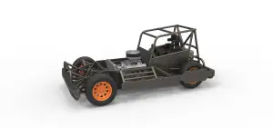 New Zealand Superstock car Base Scale 1:25