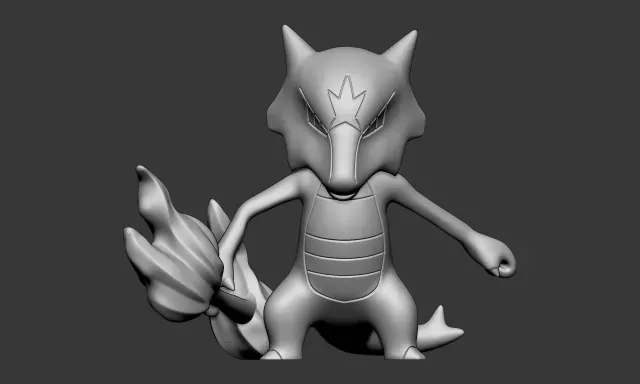 Pokemon - Alolan Marowak with 2 poses — Фото 7 из 9