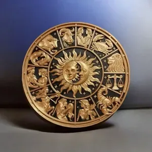 Celestial Zodiac Mandala – Multicolor Edition
