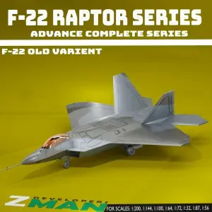 F-22 RAPTOR STEALTH FIGHTER JET (8 IN 1) V1