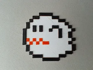 NES - Yoshi Mario and Yoshi - Title Screen - Ghost (Step 2)