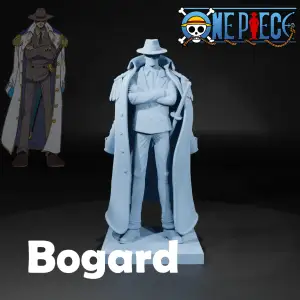 Bogard fanart - One piece - 3d Print