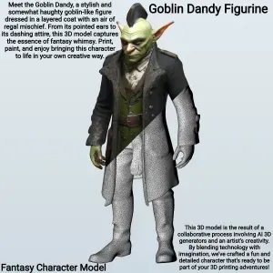 Goblin Dandy Figurine