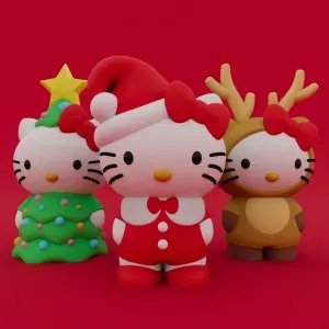 Christmas Special Cute Hello Kitty Collection