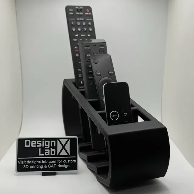 Modern TV Remote Control Holder - (designx-lab.com)