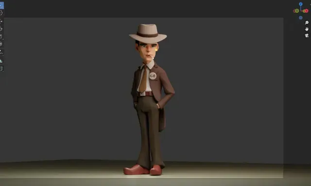 Oppenheimer Cillian Murphy Stylized — Фото 3 из 9