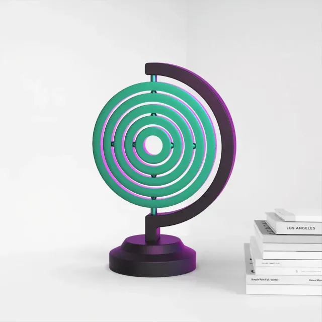 Gyroscope Fidget, Desktop Gyroscope Model, 3D Desk Toys — Фото 4 из 7