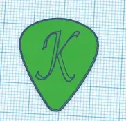 Guitar pck with a k (no supports)
