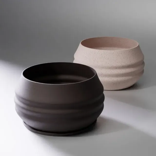 Organic Planter Pot – 3D Printable Decorative Plant Pot — Фото 5 из 7