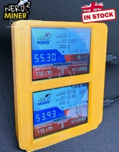 Home Miner Dual esp32-2432s028r CYD - Home Miner NerdMiner