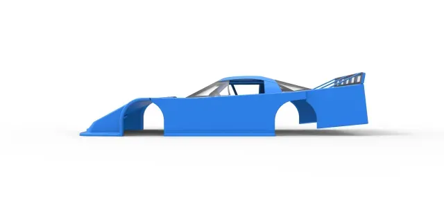 Shell of Asphalt Outlaw Super late model Scale 1:25 — Фото 6 из 9
