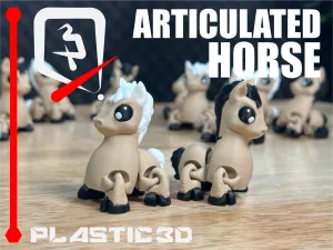 🐎 Articulated Horse — The Sleek Stallion