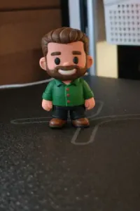 Chibi Parkside Arnold Schwarzenegger (Without Tools)