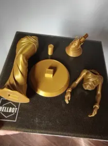 Estatuilla de dama africana 4