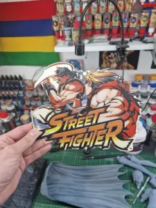 Street Fighter Hueforge - Ryu Vs Ken