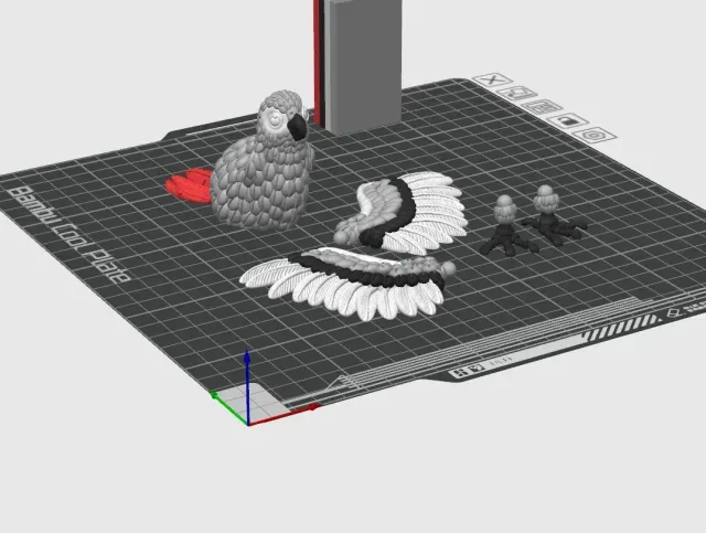 Print in place Flexy African grey — Фото 7 из 9