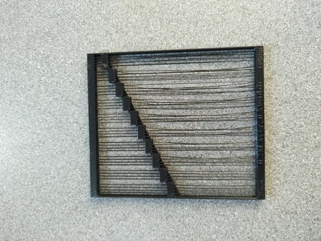 String art bridging/stringing test pieces — Фото 3 из 9