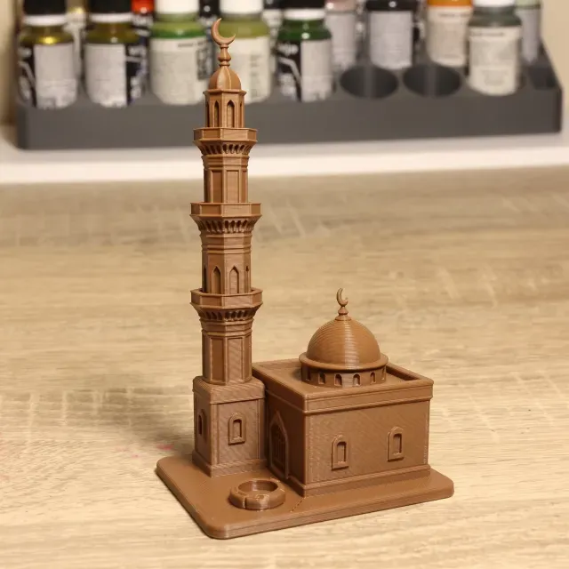 Mosque and minaret