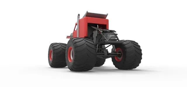 Monster Semi Truck Scale 1:25 — Фото 7 из 9