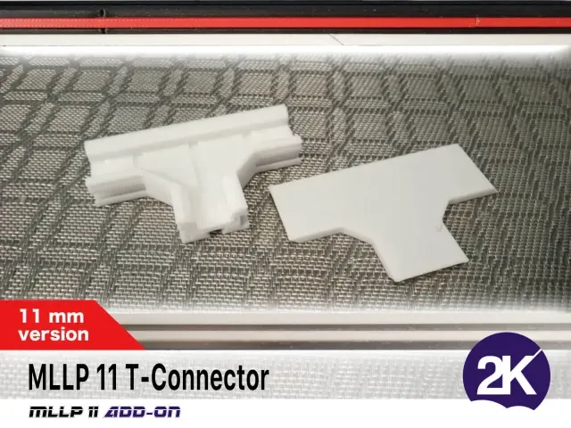 The Modular LED Light Profile, MLLP 11 T-connector add-on