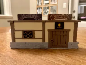 Stone house with stucco - DND terrain