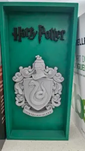 Diorama de bibliothèque Maison Serpentard Harry Potter