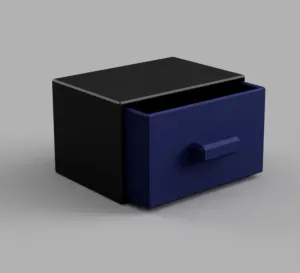 Drawer for honeycomb storage wall