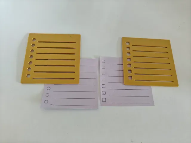 Sticky Note To-Do List Stencil Set — Фото 4 из 7
