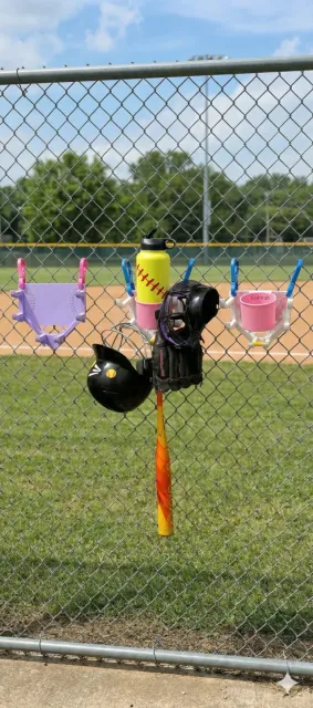 Dugout Champ XL - Baseball Softball Fence Caddy Organizer — Image 7 of 9