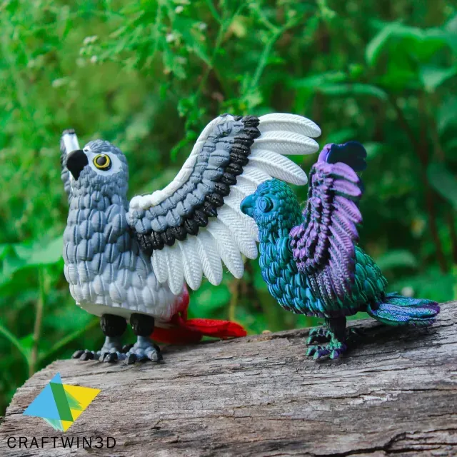 Print in place Flexy African grey — Фото 4 из 9
