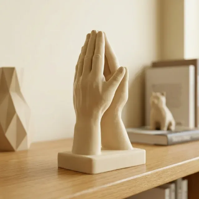 Praying Hands Statue, Religious, Spiritual, Statue